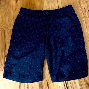 Under Armour navy golf shorts